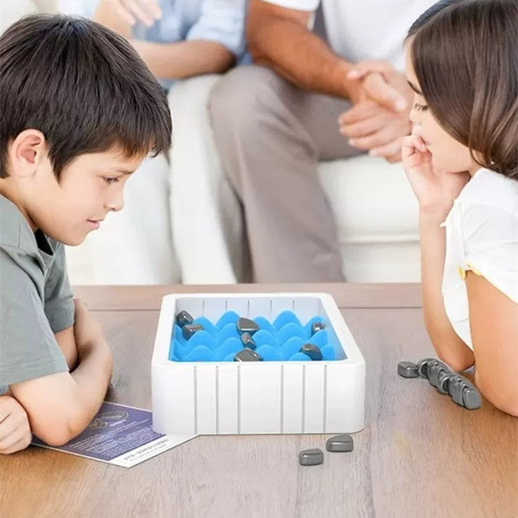 Magnetic Chess Board Game - Concentration Training with Sponge & Rope Accessories Pi-Mart