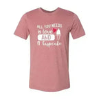 All You Need Is Love And Cupcake T-Shirt – Soft Cotton Tee - SJB-DIAMOND ELITES