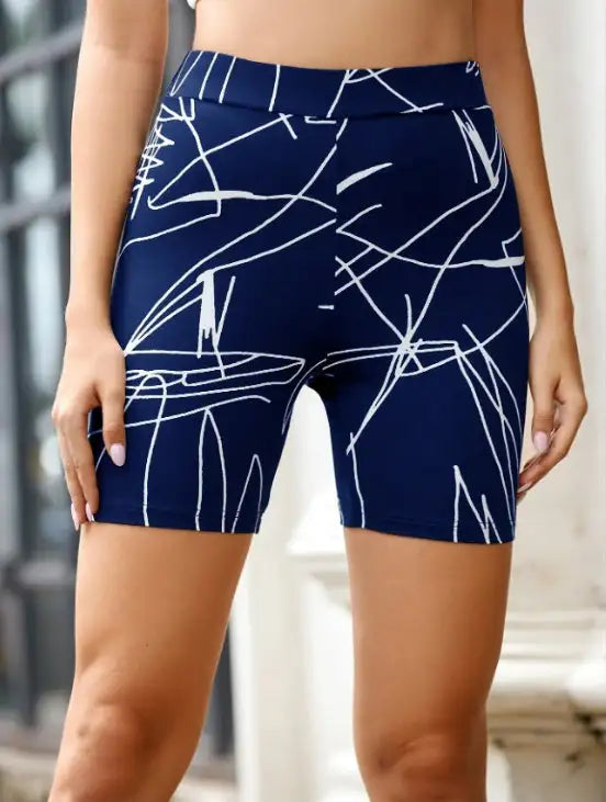 Ladies' Printed Casual And Comfortable Versatile Pants - SJB-DIAMOND ELITES