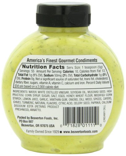 Inglehoffer Creamy Dill Mustard (6x9.75Oz) Lootquake LLC