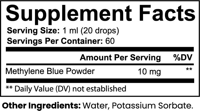 Methylene Blue Drops THRIXINE