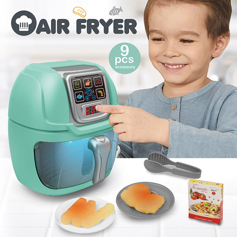 New Children Play House Kitchen Simulation Toy Air Fryer Pi-Mart