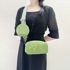 Shoulder crossbody bag, cute adjustable multifunctional small crossbody bag, wide shoulder strap crossbody bag 2 in 1 - SJB-DIAMOND ELITES