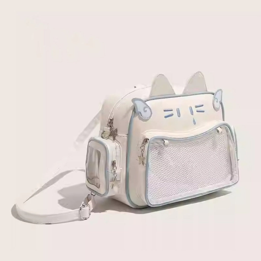Cute transparent toddler purse, girls backpack pure cute, crossbody backpack for children teens - SJB-DIAMOND ELITES