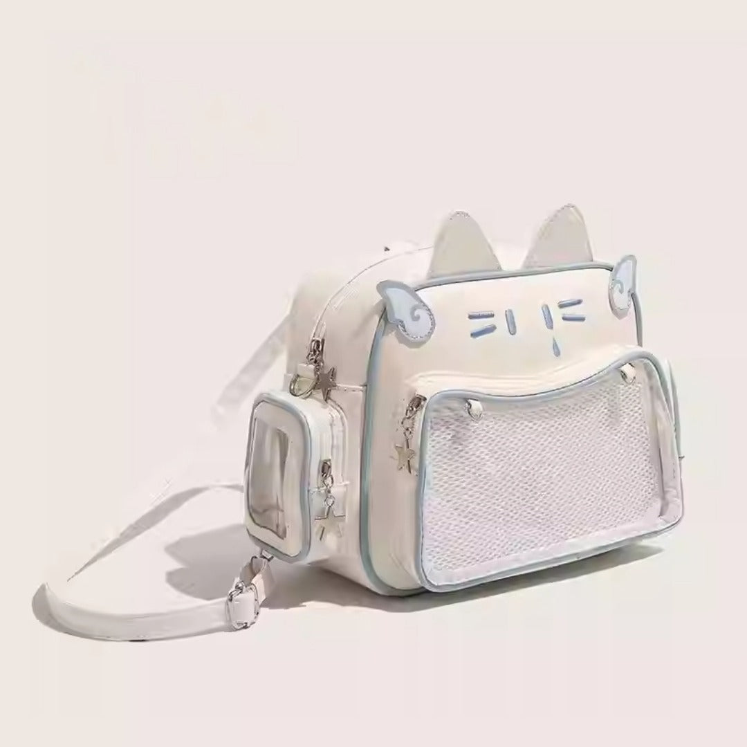 Cute transparent toddler purse, girls backpack pure cute, crossbody backpack for children teens - SJB-DIAMOND ELITES