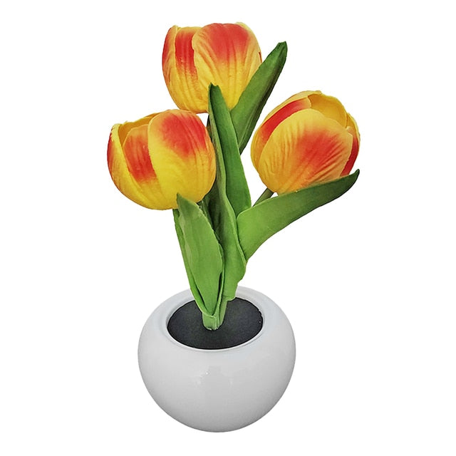 Flowerpot Potted Table Lamp - SJB-DIAMOND ELITES