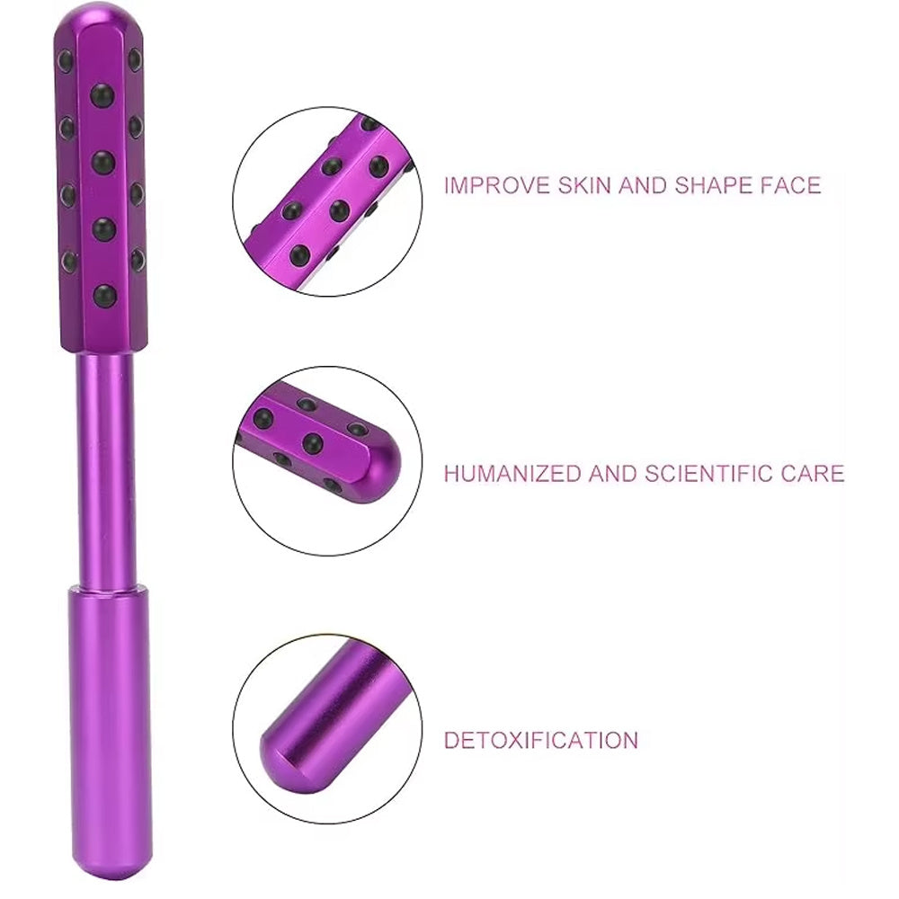 30 Germanium Beauty Stick Massage Beauty Stick Facial Roller Face Lift Bar Anti Wrinkle Facial Massager Skin Care Tool Derma Rolling Face Massage Roller Wand Pi-Mart