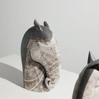 Sculpture Hand Drawn Horse Head Ornaments Lootquake LLC