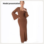 Women's Fashion Simple Solid Color Dress - SJB-DIAMOND ELITES