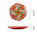 Underglaze Ceramic Tableware Bohemian Household Dishes Pi-Mart