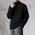 Casual Velvet Turtleneck Men Loose Sweater Pi-Mart