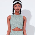 Women's Fashion Personality Half-body Sports Skirt Tennis Suit Pi-Mart