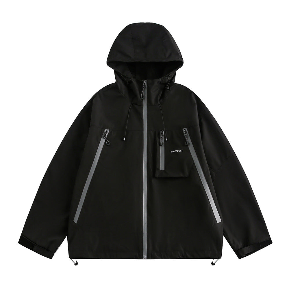 American High Street Fashion Brand Shell Jacket Hoodie Coat Pi-Mart