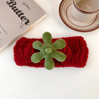 Cute Strawberry Leaf Hair Band Wrist Strap Wide Brim Hair Band Pi-Mart