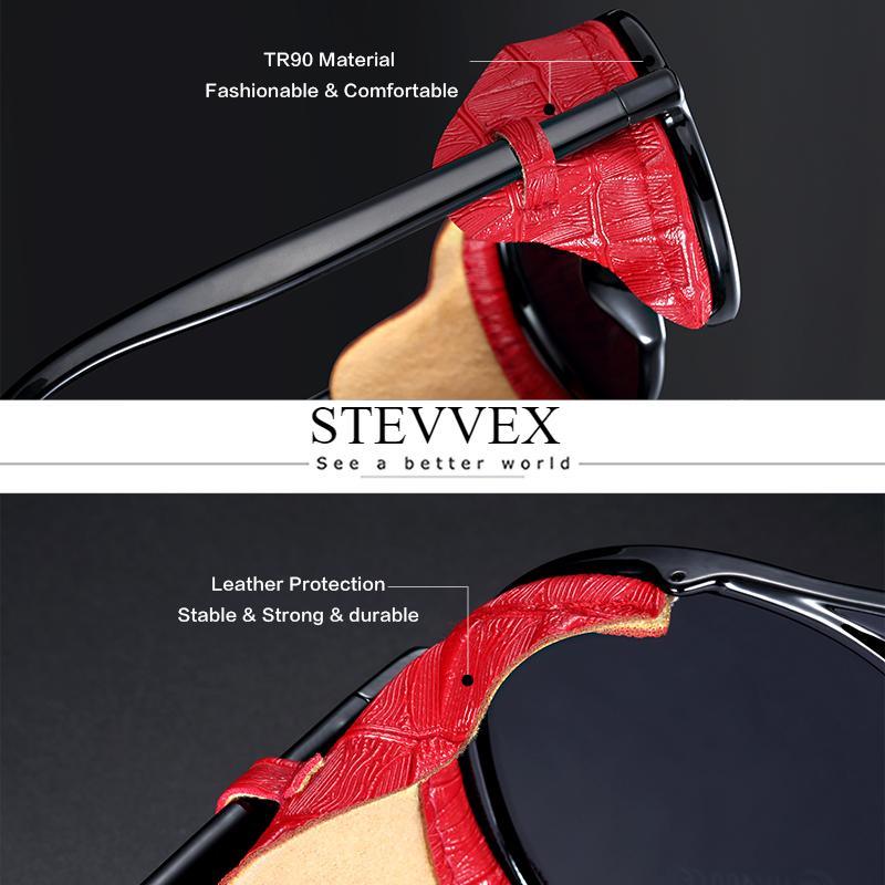New Elegent Original Round Sunglasses Gradient Vintage Steampunk Goggles For Women and Men With UV400 Protection - SJB-DIAMOND ELITES