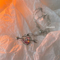 Cupid Heart Necklace and Earrings Pi-Mart