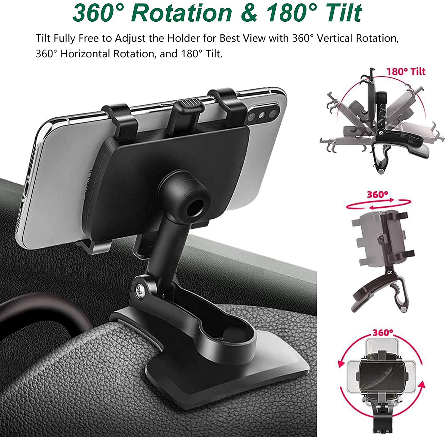 Dashboard Car Phone Holder - SJB-DIAMOND ELITES