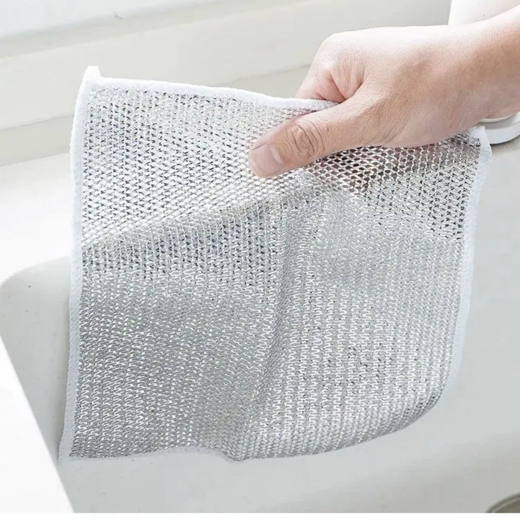 Steel Wire Dishcloth Mesh Oil-free Pi-Mart