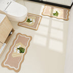 Bathroom Absorbent Non-slip Carpet Floor Mat Pi-Mart