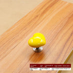 Wardrobe Drawer Cabinet Door Color Heart-shaped Ceramic Handle Pi-Mart
