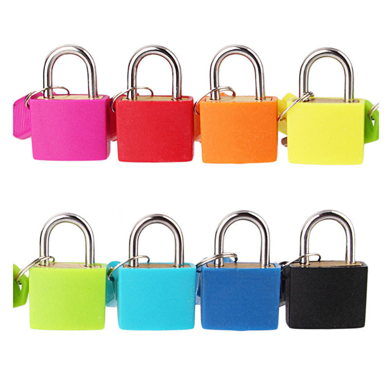 22MM Color Plastic Jacket Shell Padlock Pi-Mart