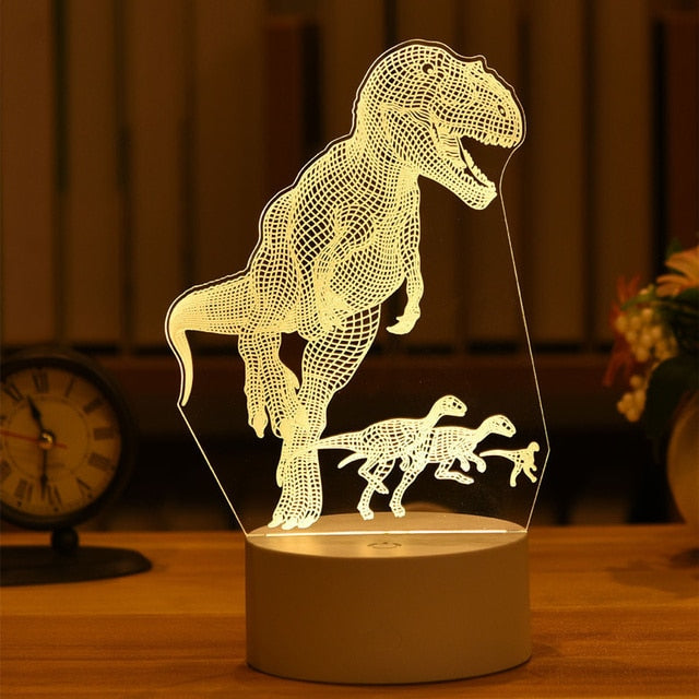 Kids 3D LED Creative Night Lamp - SJB-DIAMOND ELITES