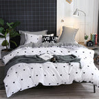 Three Or Four Piece Cotton Duvet Cover Pi-Mart