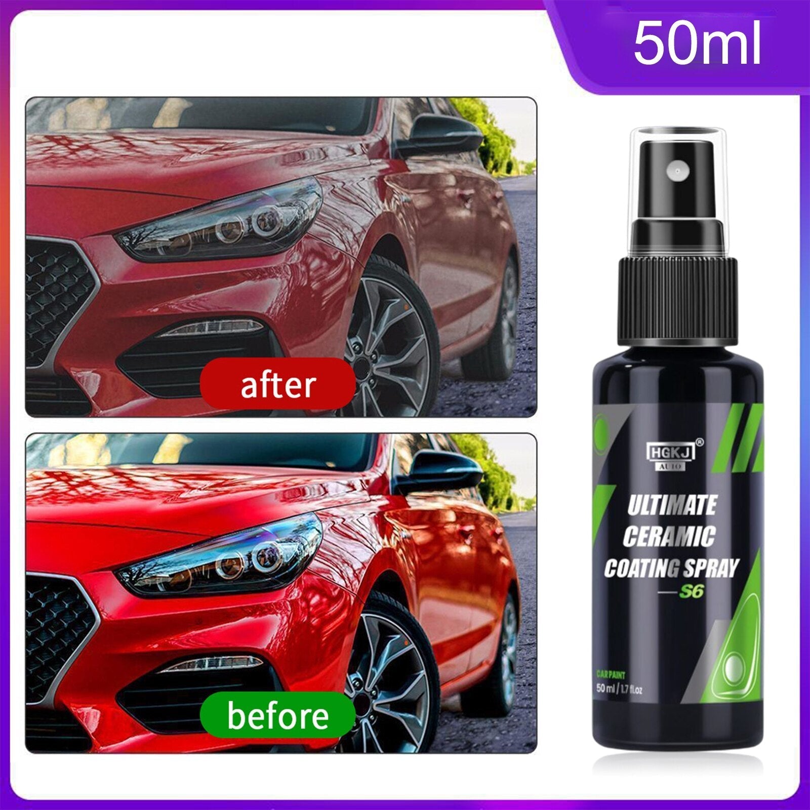 Waterproof  Ceramic Coating Spray - SJB-DIAMOND ELITES