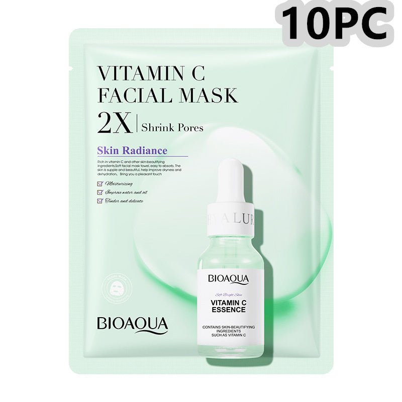 Collagen Face Mask Moisturizing Firming Face Sheet Mask Hyaluronic Acid Facial Masks Beauty Skin Care Gel Skin Care Lootquake LLC