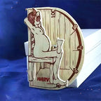 Household Wooden Sauna Room Temperature & Humidity Meter