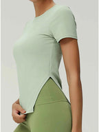 ActiveEase Plus Slit Tee THRIXINE