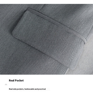 Senior Gray Suit Business Women Pi-Mart