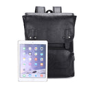 Trendy Men's Retro Backpack Trendy Cover Travel Business Bag Soft Leather Men's Backpack MB21080303 - SJB-DIAMOND ELITES