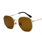 Unisex Woman and Man  Vintage Retro and Modern  Sunglasses Square Metal Frame Sunglasses Pilot Mirror Classic  With UV400 Protection - SJB-DIAMOND ELITES