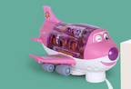 Electric Universal Cartoon Airplane Lights Music Rotation Pi-Mart