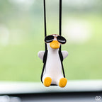 Car Pendant Cute Swinging Duck - SJB-DIAMOND ELITES