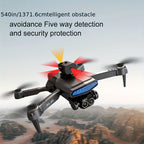 2025 Brushless Motor Drone with 1080P HD Camera, Multifunctional Foldable Quadcopter with LED Light, Altitude Hold Headless Mode Start Speed Adjustment, Suitable with Carrying Bag for Beginners Lootquake LLC
