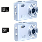 [Autofocus | 16x Zoom] 56MP Autofocus Mini Digital Camera, 16x Zoom | 2.8-inch Screen, 16GB SD Card, Shock-proof | Travel, Vlog, For Adults, Birthday Gifts For Friends And Beginners, Small Keychain Camera Lootquake LLC