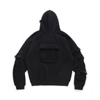 Heavyweight Multi-pocket Sweatshirt Oversize Hoodie Pi-Mart