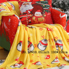 1pc Christmas Plush Bed Blanket, Soft Comfortable Blanket For Sofa Office Bed Camping Travelling Christmas Gift Lootquake LLC