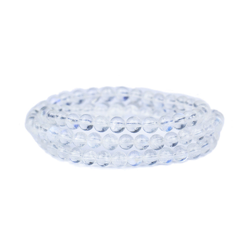 Blue Moonstone Near Body Three Rings Bracelet Pi-Mart