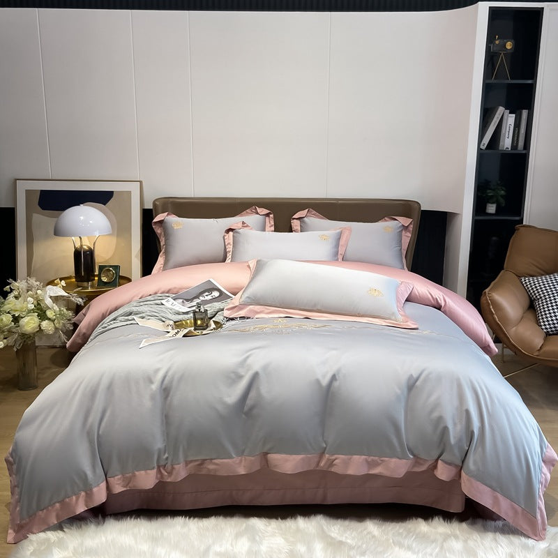 Four-piece Cotton Bedding Embroidery Kit Pi-Mart