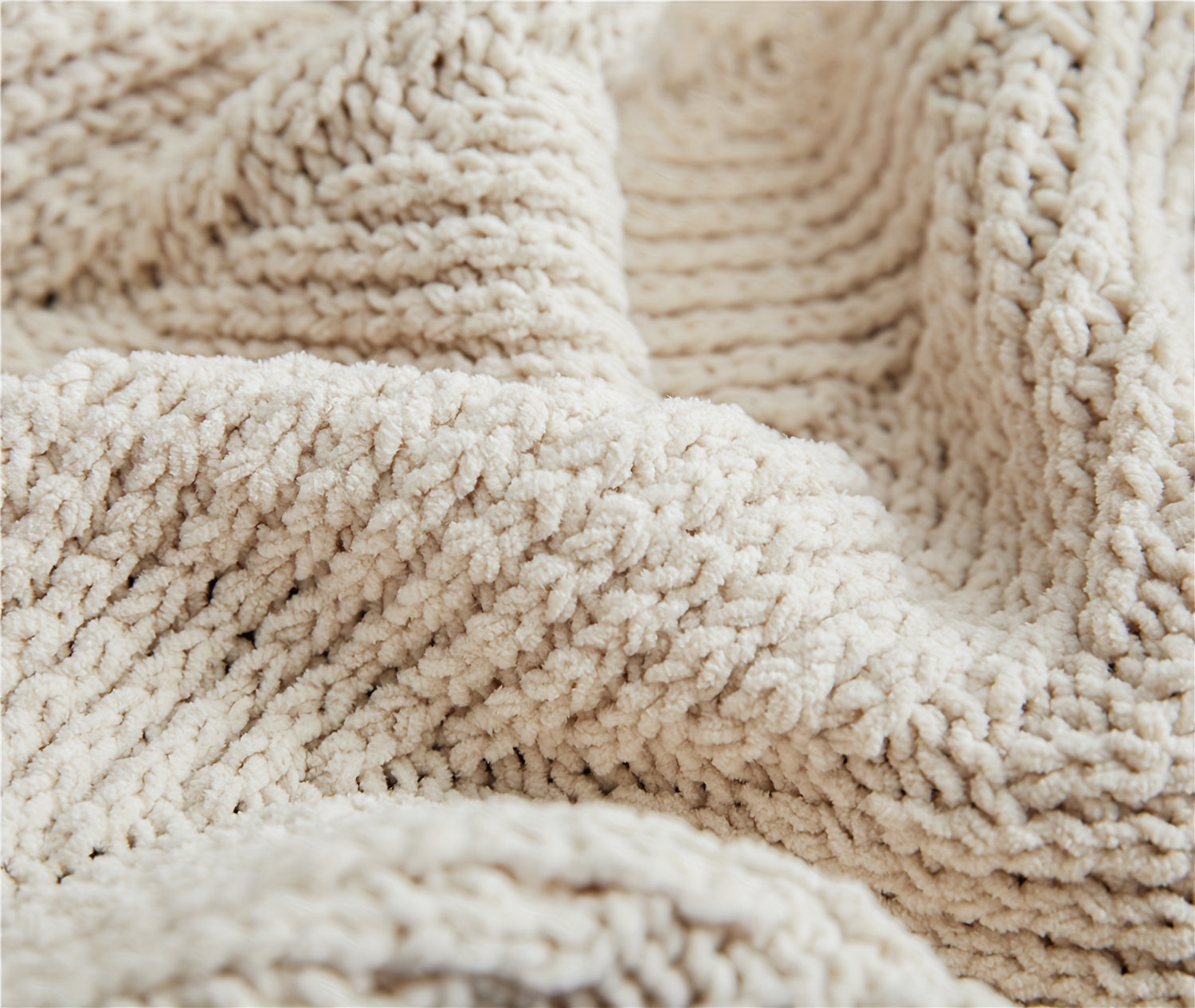 Vintage Chunky Knit Throw Blanket with Pom-pom Embellishment, Space Theme, All Seasons Polyester Cover, Knitted Casual Office Living Room Bedroom Nap Sofa Bed End Blanket 1PC Lootquake LLC