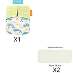 Bamboo charcoal deodorant cloth diapers