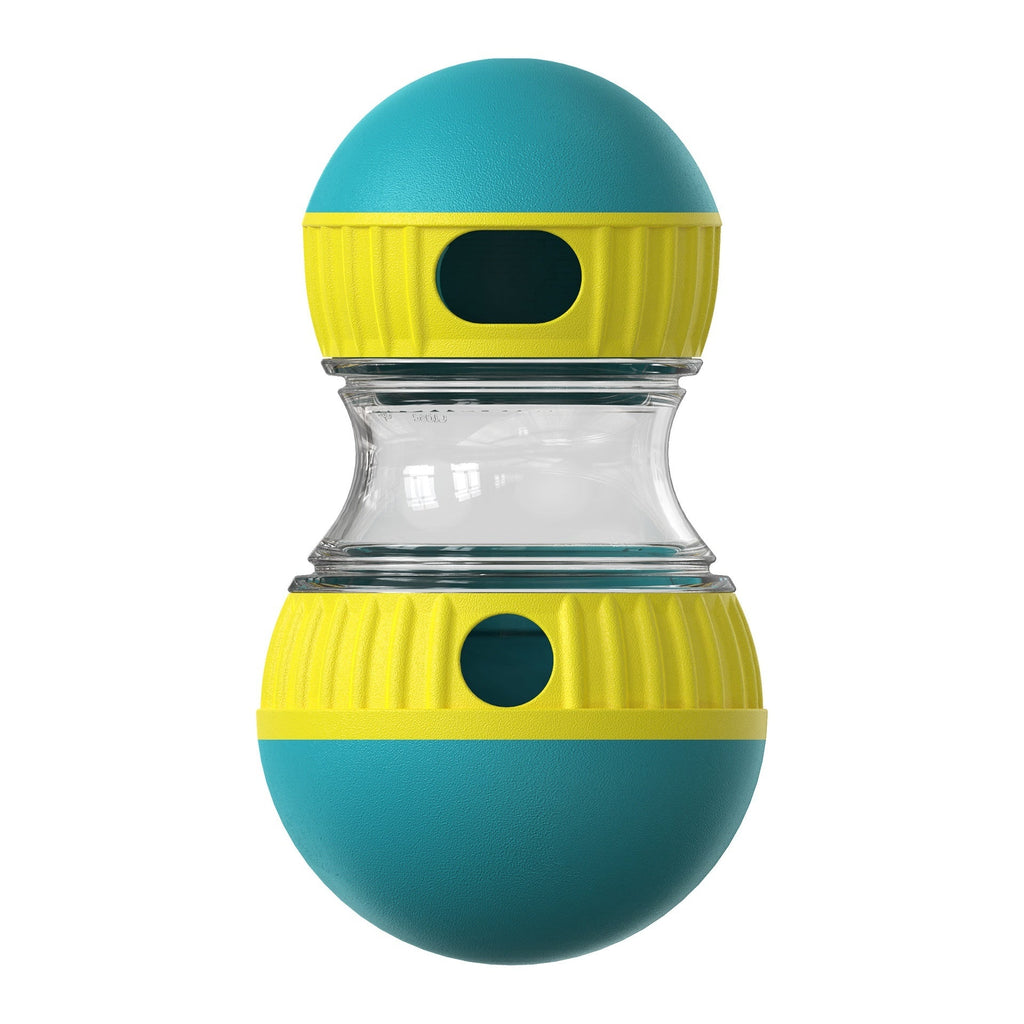 Food Dispensing Dog Toy Tumbler Leaky Food Ball Puzzle Toys Interactive Slowly Feeding Protect Stomach Increase Intelligence Pets Toy Pet Products Pi-Mart