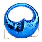 Acrylic Moon Shaped Bag, Women Shoulder Evening Bag, Evening Purse, Evening Bags for Women Formal, Clutch Purse,  Clutch Purse Casual,  Clutch Purse Party,  Prom Bag,  Party Purse, - SJB-DIAMOND ELITES