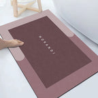Household Fashion Simple Non-slip Quick-drying Absorbent Floor Mat Pi-Mart
