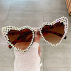Cat Eye Heart Fashion Sunglasses - SJB-DIAMOND ELITES