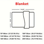 Ultra-Soft Flannel Throw Blanket - Solid Color, Cozy & Warm for Couch, Bed, Office, and Travel - Machine Washable, All-Season Comfort Lootquake LLC
