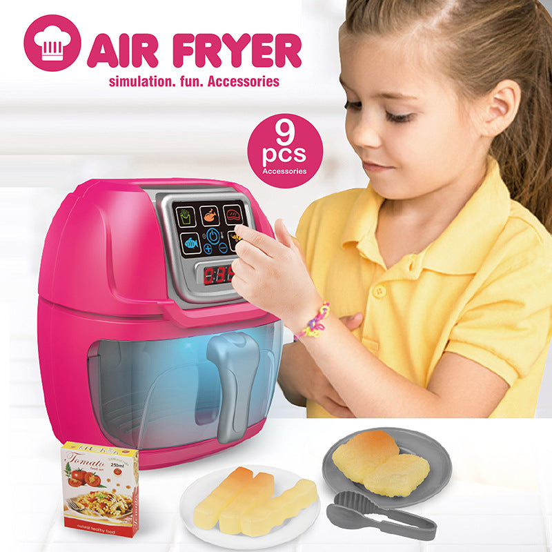 New Children Play House Kitchen Simulation Toy Air Fryer Pi-Mart